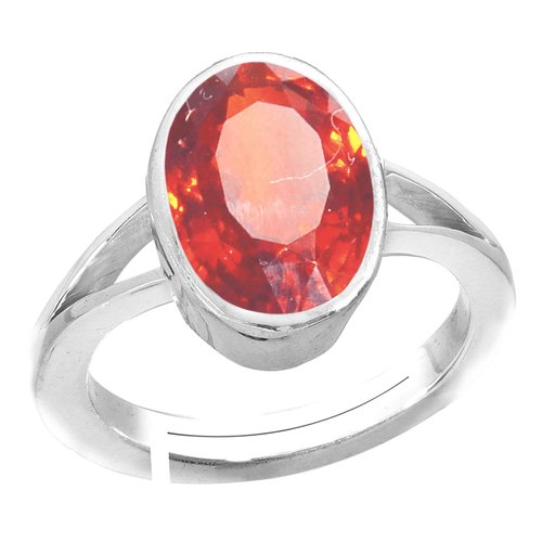 Hessonite- Gomed Ring Adjustable | Gemtre