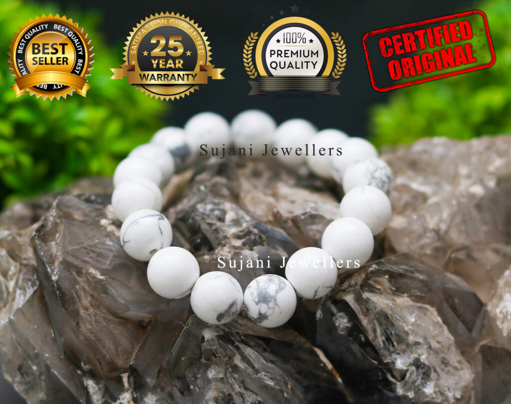 Howlight Bracelet Premium Quality With Certificate ( Howlite ) - Sujani ...